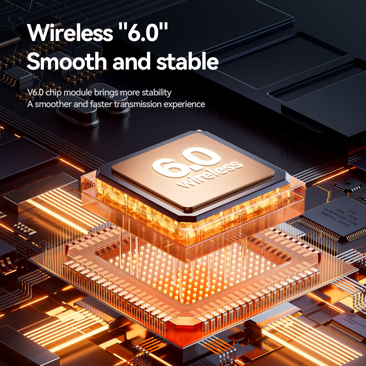 360° Surround Sound Open Ear Wireless Headphones