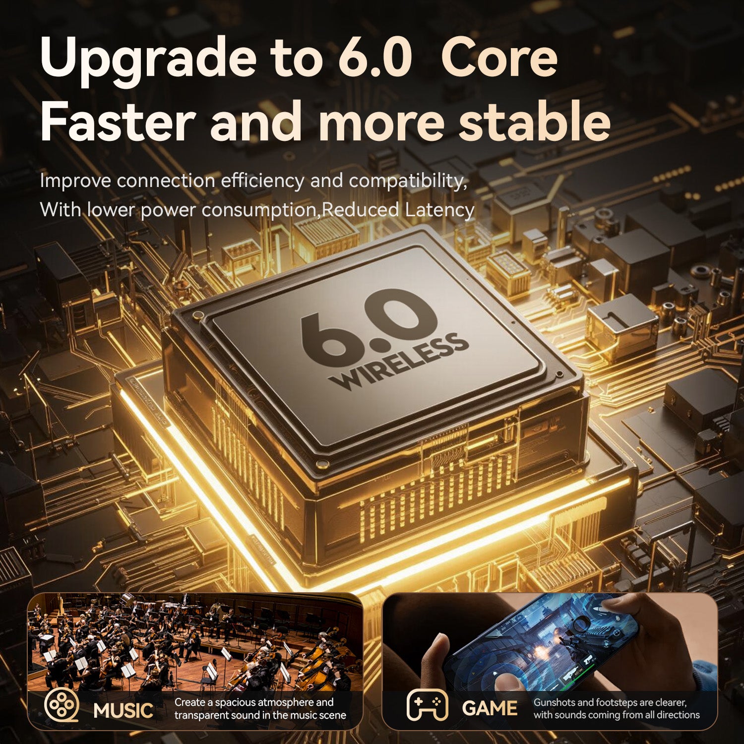 Comfort Earhook Open-Ear Headphones | Cinema Grade Sound