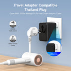 World Plug Adapter - Works in 180+ Countries