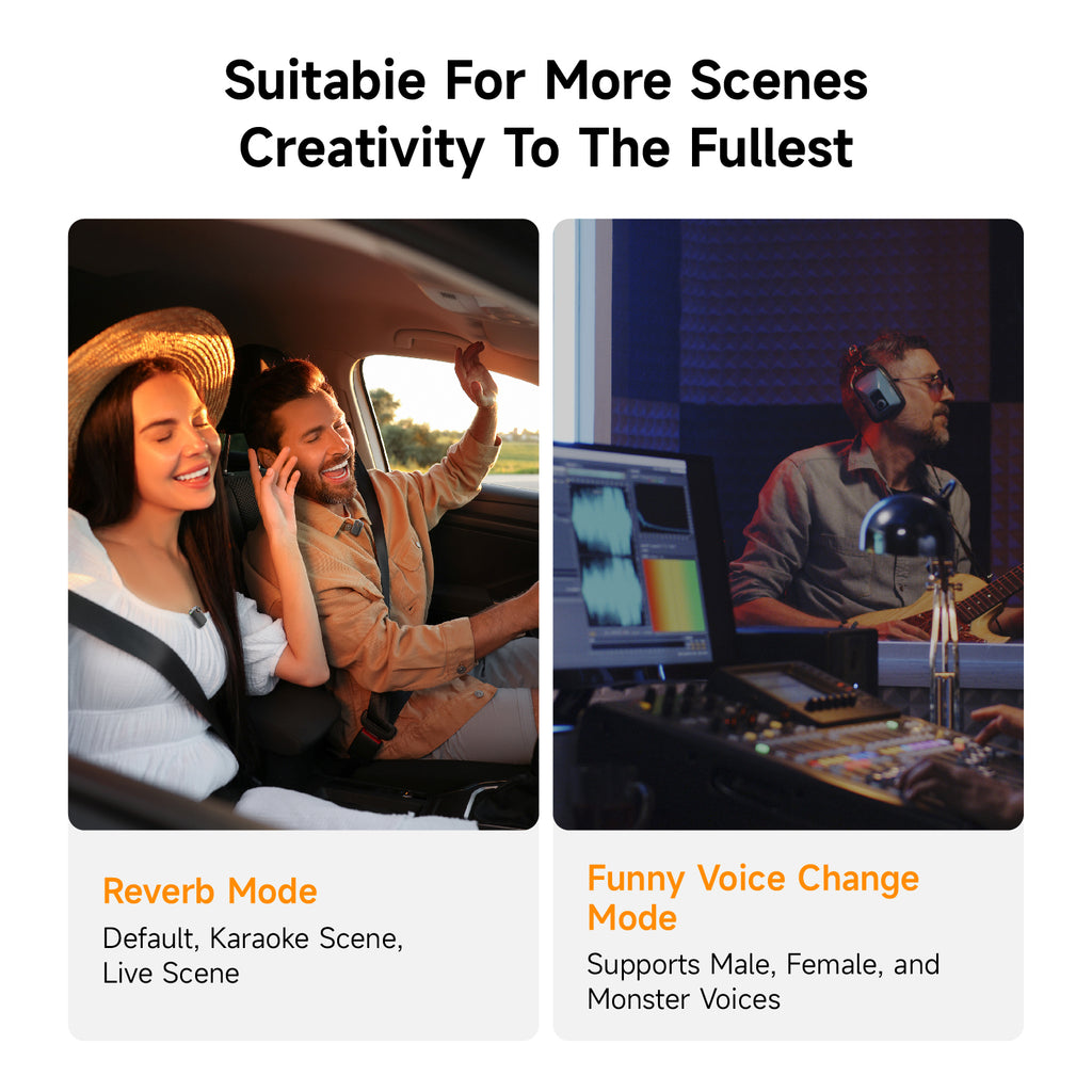 Wireless Button Lavalier Microphone