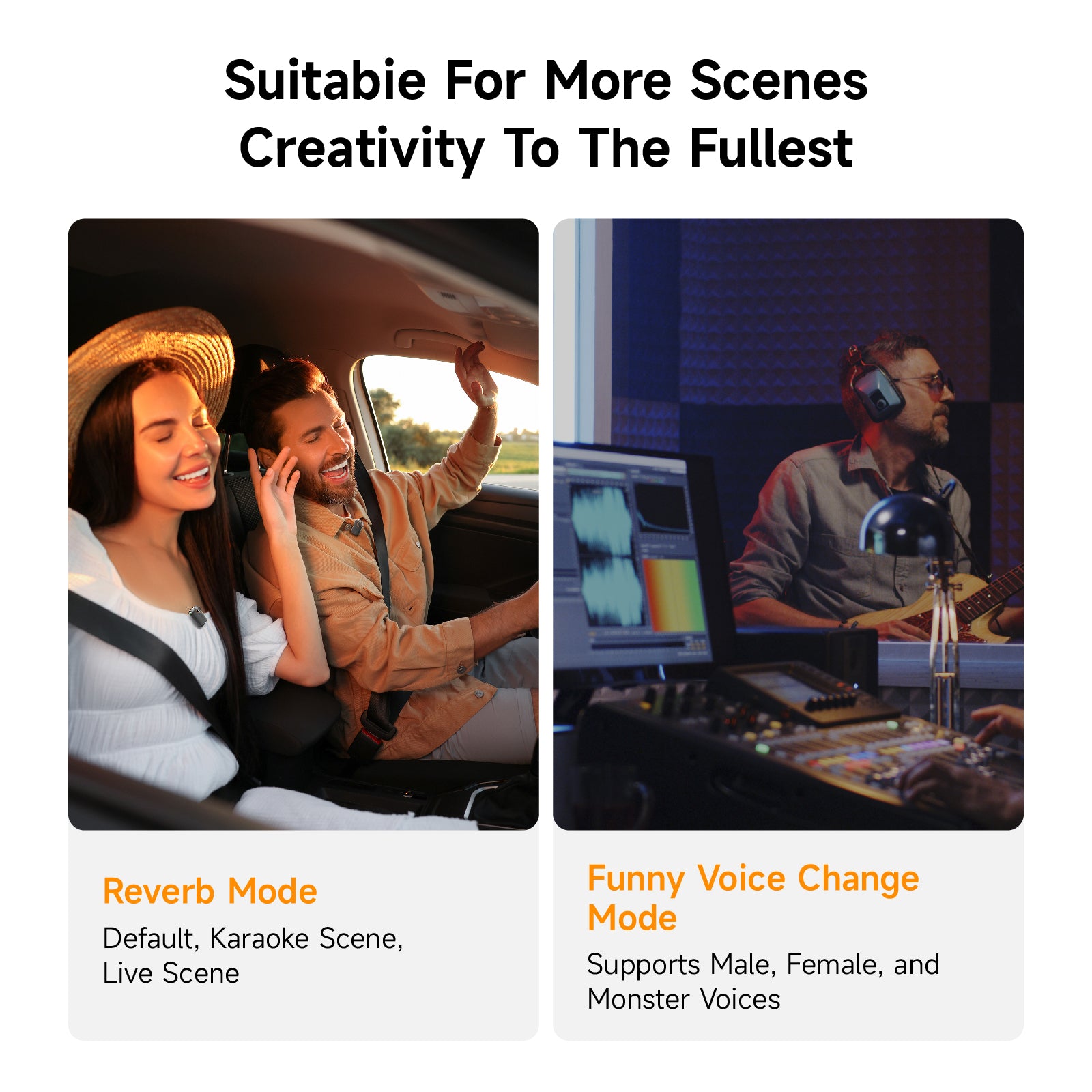 Wireless Button Lavalier Microphone