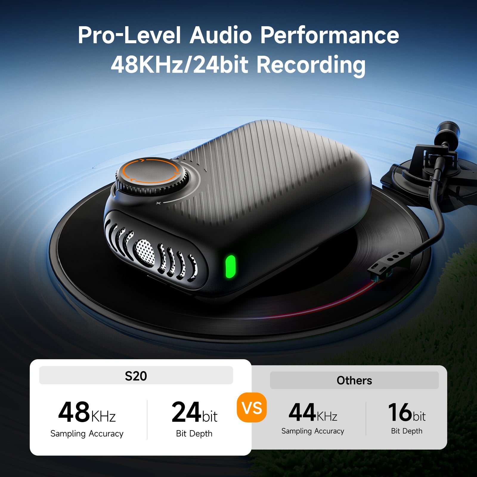 Wireless Button Lavalier Microphone Secondary image