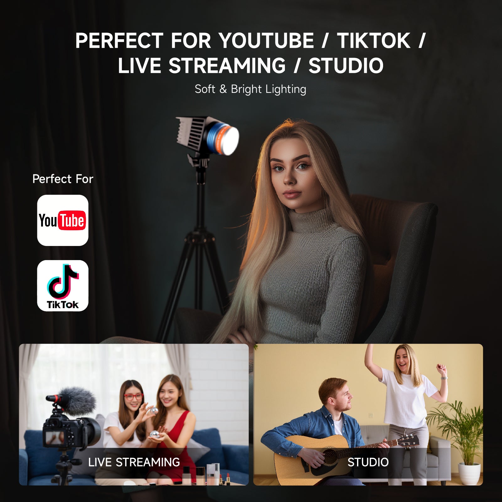 Adjustable Beam Angle LED Spotlight