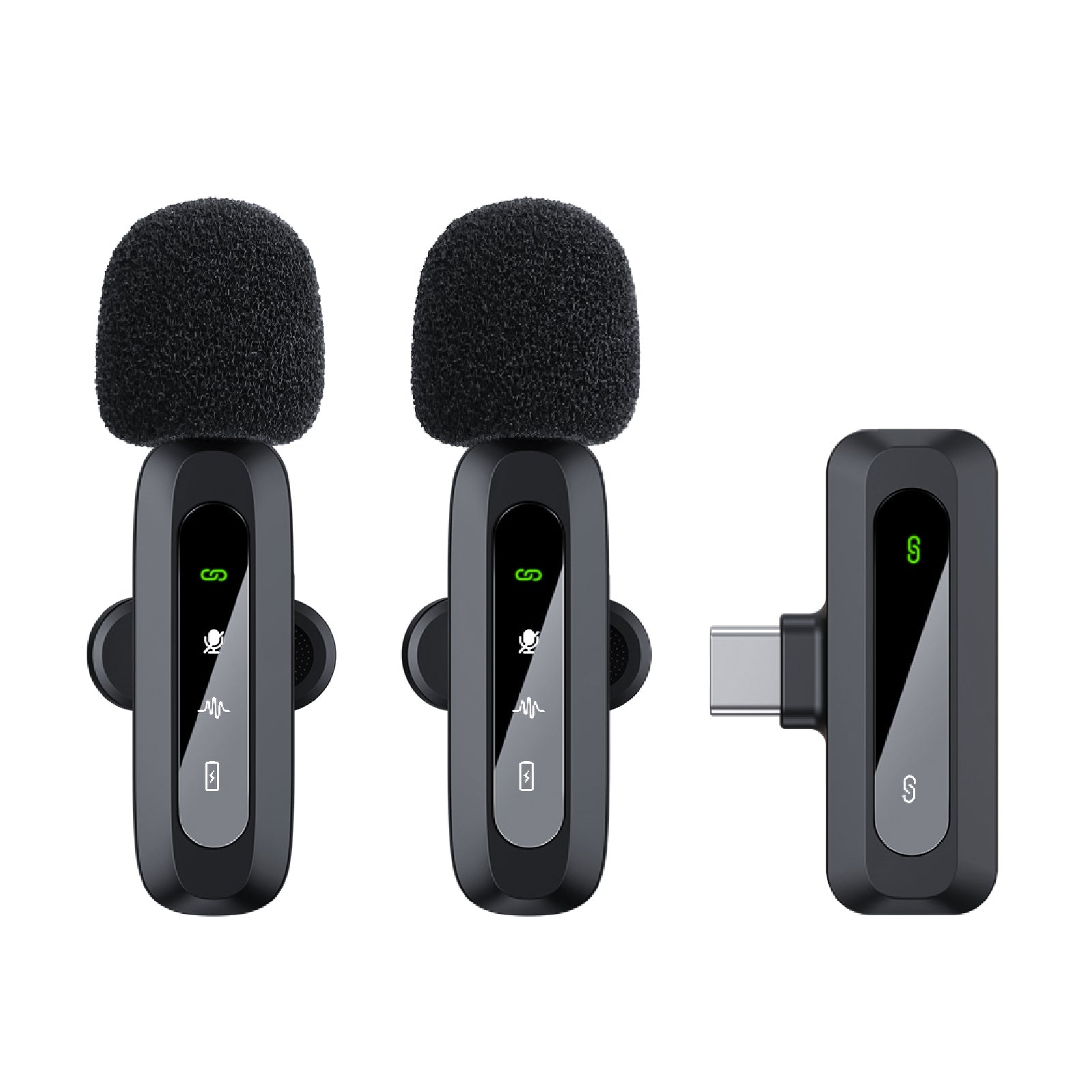 10H Wireless Clip-On Lapel Mic for Live Streaming & Recording