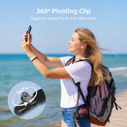 10H Wireless Clip-On Lapel Mic for Live Streaming & Recording